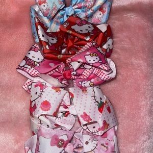 Hello Kitty Hair bows!